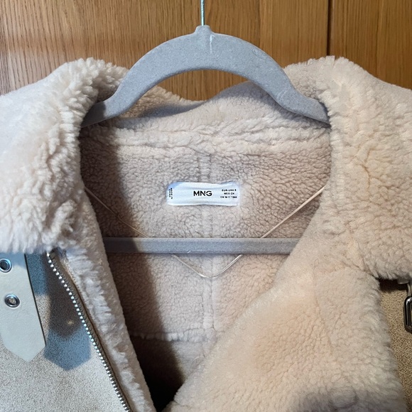 Mango Shearling Jacket - Picture 3 of 4